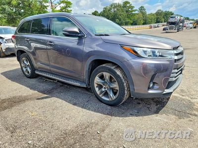 Czwarte zdjęcie samochodu z boku: 2019 TOYOTA HIGHLANDER LIMITED PLATINUM VIN:5TDYZRFH2KS289912 - miniatura