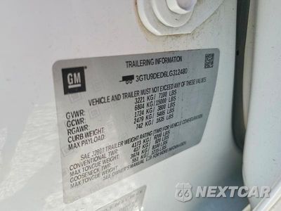 Zdjęcie 12 z 12 samochodu: 2020 GMC SIERRA K1500 SLT VIN:3GTU9DED6LG312480 - miniatura
