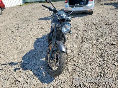 Drugie zdjęcie samochodu z przodu: 2020 TRIUMPH MOTORCYCLE BONNEVILLE T120 VIN:SMTD40HLXLT957339 - miniatura
