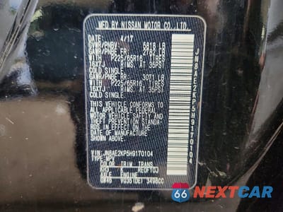 Zdjęcie 13 z 13 samochodu: 2017 NISSAN QUEST SV VIN:JN8AE2KP5H9170104 - miniatura