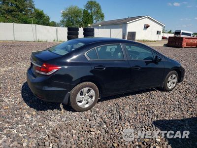 Trzecie zdjęcie samochodu z tyłu: 2015 HONDA CIVIC LX VIN:19XFB2F55FE046197 - miniatura