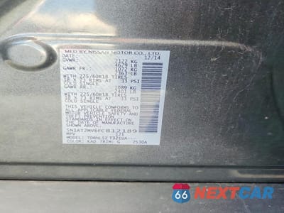 Zdjęcie 14 z 14 samochodu: 2015 NISSAN ROGUE SL VIN:5N1AT2MV6FC812189 - miniatura