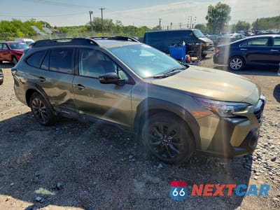 Czwarte zdjęcie samochodu z boku: 2025 SUBARU OUTBACK ONYX EDITION VIN:4S4BTALC3S3177814 - miniatura