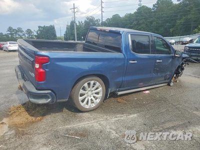 Trzecie zdjęcie samochodu z tyłu: 2019 CHEVROLET SILVERADO K1500 HIGH COUNTRY VIN:1GCUYHEL1KZ130816 - miniatura