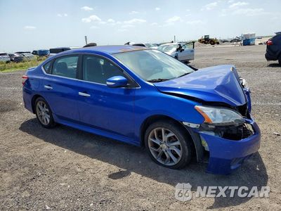 Czwarte zdjęcie samochodu z boku: 2015 NISSAN SENTRA SR VIN:3N1AB7AP4FY364233 - miniatura