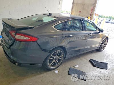 Trzecie zdjęcie samochodu z tyłu: 2016 FORD FUSION TITANIUM VIN:3FA6P0D94GR192537 - miniatura