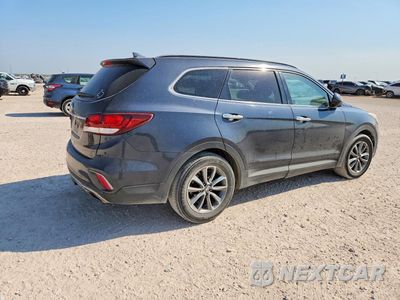 Trzecie zdjęcie samochodu z tyłu: 2017 HYUNDAI SANTA FE SE VIN:KM8SM4HFXHU212627 - miniatura