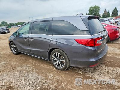 Drugie zdjęcie samochodu z przodu: 2019 HONDA ODYSSEY ELITE VIN:5FNRL6H91KB038023 - miniatura