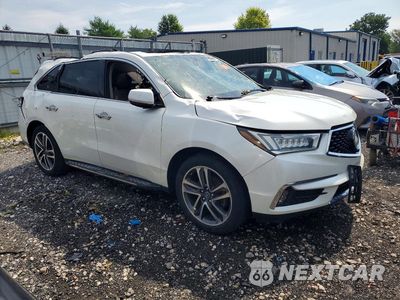Czwarte zdjęcie samochodu z boku: 2017 ACURA MDX ADVANCE VIN:5FRYD4H86HB007412 - miniatura