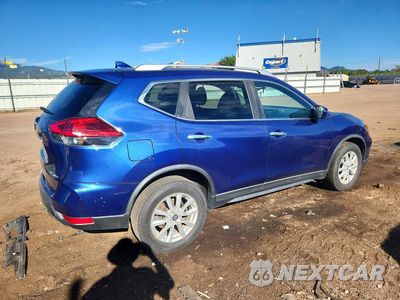Trzecie zdjęcie samochodu z tyłu: 2017 NISSAN ROGUE SV VIN:KNMAT2MV9HP588142 - miniatura