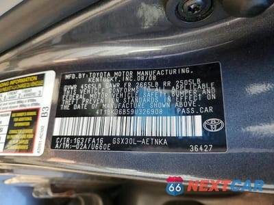 Zdjęcie 12 z 12 samochodu: 2009 TOYOTA AVALON XL VIN:4T1BK36B59U326908 - miniatura