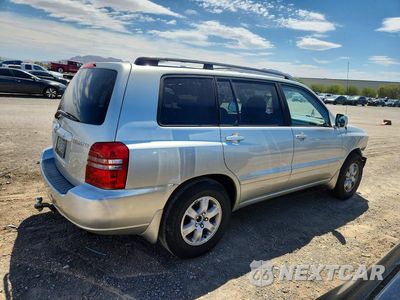Trzecie zdjęcie samochodu z tyłu: 2003 TOYOTA HIGHLANDER LIMITED VIN:JTEGF21A730077657 - miniatura