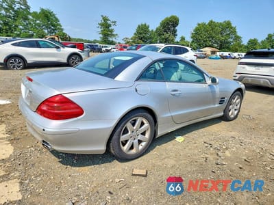 Trzecie zdjęcie samochodu z tyłu: 2003 MERCEDES-BENZ SL 500R VIN:WDBSK75F83F060083 - miniatura
