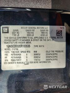 Zdjęcie 14 z 14 samochodu: 2014 CHEVROLET TAHOE C1500 LTZ VIN:1GNSCCE02ER183535 - miniatura