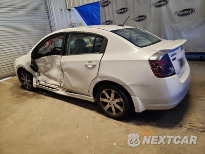 Drugie zdjęcie samochodu z przodu: 2012 NISSAN SENTRA 2.0 VIN:3N1AB6AP3CL612037 - miniatura