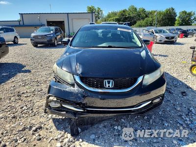Piąte zdjęcie samochodu w środku: 2014 HONDA CIVIC EXL VIN:19XFB2F90EE048652 - miniatura