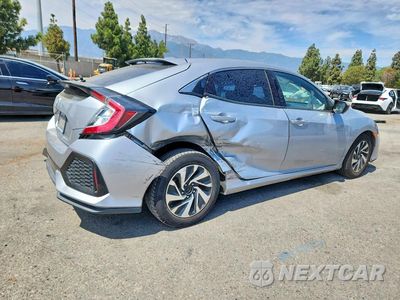 Trzecie zdjęcie samochodu z tyłu: 2019 HONDA CIVIC LX VIN:SHHFK7H36KU410719 - miniatura
