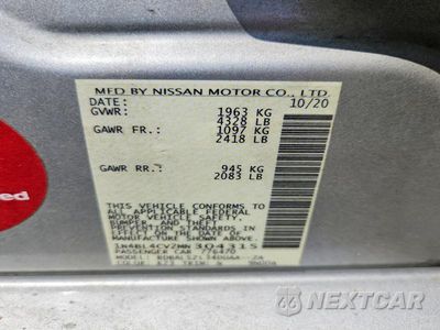 Zdjęcie 12 z 12 samochodu: 2021 NISSAN ALTIMA SR VIN:1N4BL4CV2MN304315 - miniatura