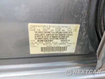 Zdjęcie 12 z 12 samochodu: 2009 NISSAN SENTRA 2.0 VIN:3N1AB61E39L623823 - miniatura