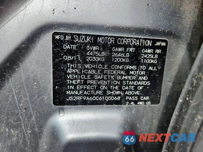 Zdjęcie 13 z 13 samochodu: 2012 SUZUKI KIZASHI SPORT GTS VIN:JS2RF9A60C6100068 - miniatura