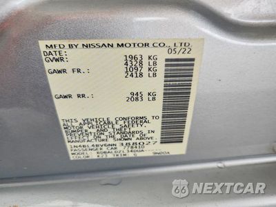 Zdjęcie 12 z 12 samochodu: 2022 NISSAN ALTIMA S VIN:1N4BL4BV6NN388027 - miniatura