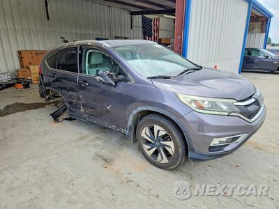 Czwarte zdjęcie samochodu z boku: 2016 HONDA CR-V TOURING VIN:5J6RM3H9XGL008769 - miniatura