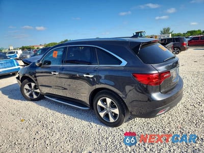 Drugie zdjęcie samochodu z przodu: 2016 ACURA MDX VIN:5FRYD3H2XGB009183 - miniatura