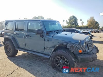 Czwarte zdjęcie samochodu z boku: 2014 JEEP WRANGLER UNLIMITED SPORT VIN:1C4BJWDGXEL176916 - miniatura