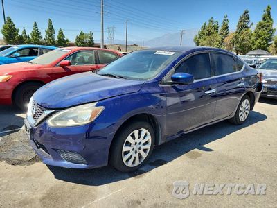 2016 NISSAN SENTRA S 3N1AB7APXGY271654 - główne zdjęcie licytacji z USA - miniatura