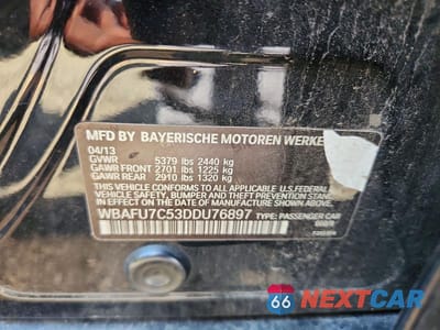 Zdjęcie 12 z 12 samochodu: 2013 BMW 535 XI VIN:WBAFU7C53DDU76897 - miniatura