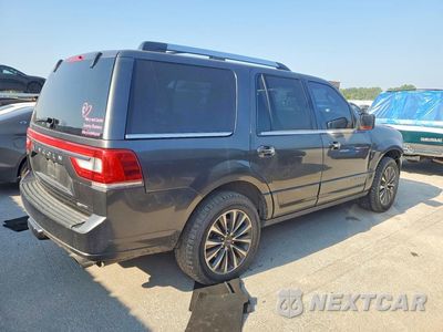 Trzecie zdjęcie samochodu z tyłu: 2016 LINCOLN NAVIGATOR SELECT VIN:5LMJJ2HT8GEL10432 - miniatura