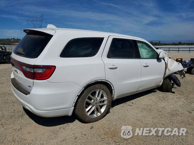 Trzecie zdjęcie samochodu z tyłu: 2022 DODGE DURANGO GT VIN:1C4RDJDG0NC132089 - miniatura