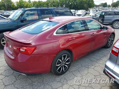 Trzecie zdjęcie samochodu z tyłu: 2022 CHEVROLET MALIBU RS VIN:1G1ZG5ST5NF214745 - miniatura