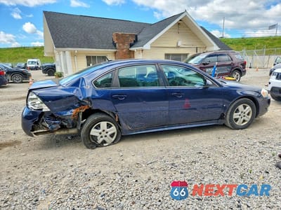 Trzecie zdjęcie samochodu z tyłu: 2009 CHEVROLET IMPALA LS VIN:2G1WB57K891110653 - miniatura