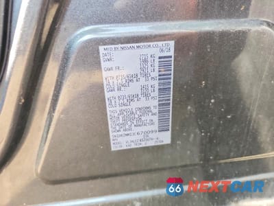 Zdjęcie 14 z 14 samochodu: 2018 NISSAN PATHFINDER SV VIN:5N1DR2MM1JC670099 - miniatura
