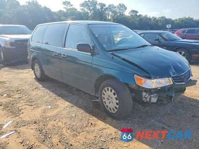 Czwarte zdjęcie samochodu z boku: 2002 HONDA ODYSSEY LX VIN:2HKRL18522H574609 - miniatura