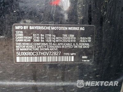 Zdjęcie 13 z 13 samochodu: 2017 BMW X5 XDRIVE35I VIN:5UXKR0C37H0V72827 - miniatura