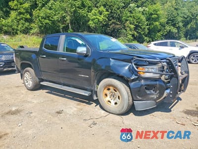 Czwarte zdjęcie samochodu z boku: 2016 GMC CANYON SLT VIN:1GTG6DE37G1349586 - miniatura