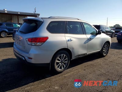 Trzecie zdjęcie samochodu z tyłu: 2015 NISSAN PATHFINDER SL VIN:5N1AR2MM8FC686407 - miniatura