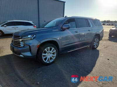 2021 CHEVROLET SUBURBAN K1500 HIGH COUNTRY 1GNSKGKL4MR404737 - główne zdjęcie licytacji z USA - miniatura
