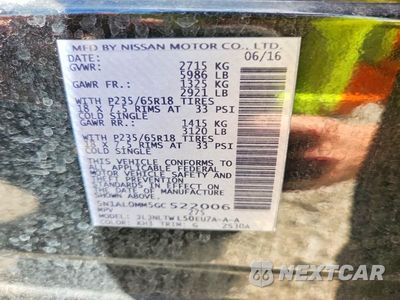 Zdjęcie 13 z 13 samochodu: 2016 INFINITI QX60 BASE VIN:5N1AL0MM5GC522006 - miniatura