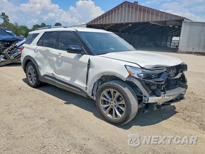 Czwarte zdjęcie samochodu z boku: 2021 FORD EXPLORER LIMITED VIN:1FMSK7FH3MGB93066 - miniatura