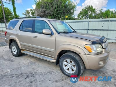 Czwarte zdjęcie samochodu z boku: 2007 TOYOTA SEQUOIA SR5 VIN:5TDBT44A47S290647 - miniatura