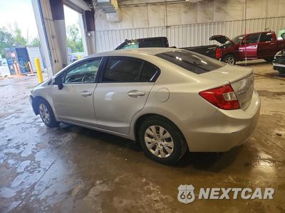 Drugie zdjęcie samochodu z przodu: 2012 HONDA CIVIC LX VIN:19XFB2F57CE023502 - miniatura