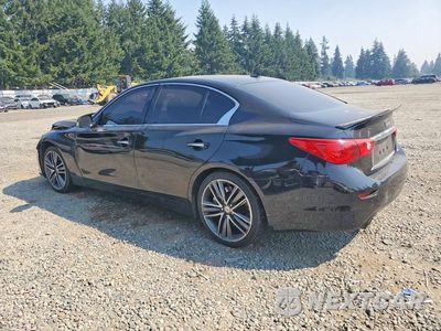 Drugie zdjęcie samochodu z przodu: 2014 INFINITI Q50 SPORT VIN:JN1BV7APXEM690020 - miniatura