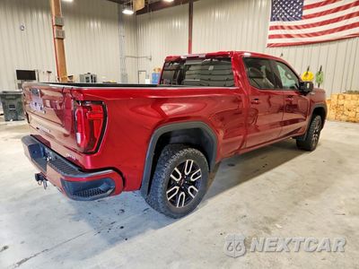 Trzecie zdjęcie samochodu z tyłu: 2021 GMC SIERRA K1500 AT4 VIN:3GTU9EET9MG362630 - miniatura