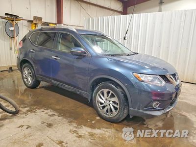 Czwarte zdjęcie samochodu z boku: 2014 NISSAN ROGUE SL VIN:5N1AT2MV1EC782131 - miniatura