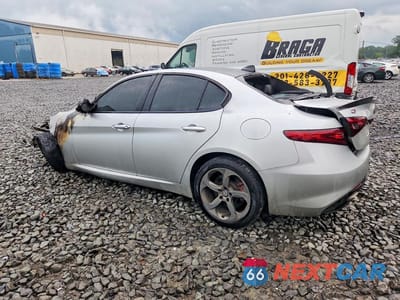 Drugie zdjęcie samochodu z przodu: 2018 ALFA ROMEO GIULIA Q4 VIN:ZARFAEDN2J7579517 - miniatura