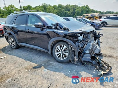 Czwarte zdjęcie samochodu z boku: 2022 NISSAN PATHFINDER SL VIN:5N1DR3CC0NC255831 - miniatura