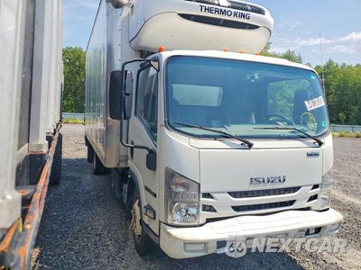 Czwarte zdjęcie samochodu z boku: 2016 ISUZU NQR REFRIGERATED BOX TRUCK VIN:JALE5W165G7901071 - miniatura